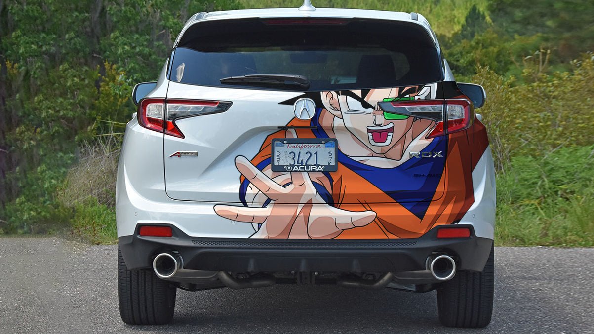 Bardook wrap on the trunk - Car Wrap Store
