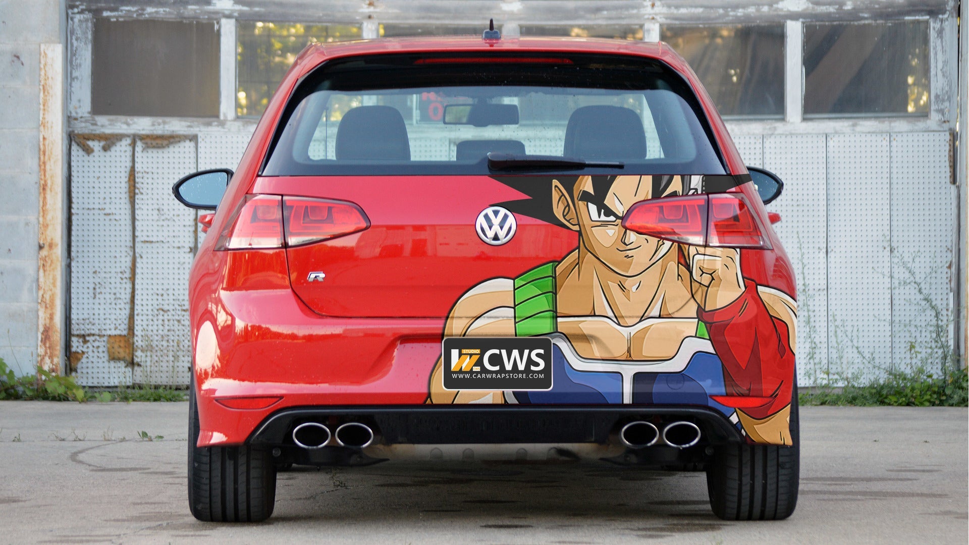 Bardook wrap on the trunk - Car Wrap Store