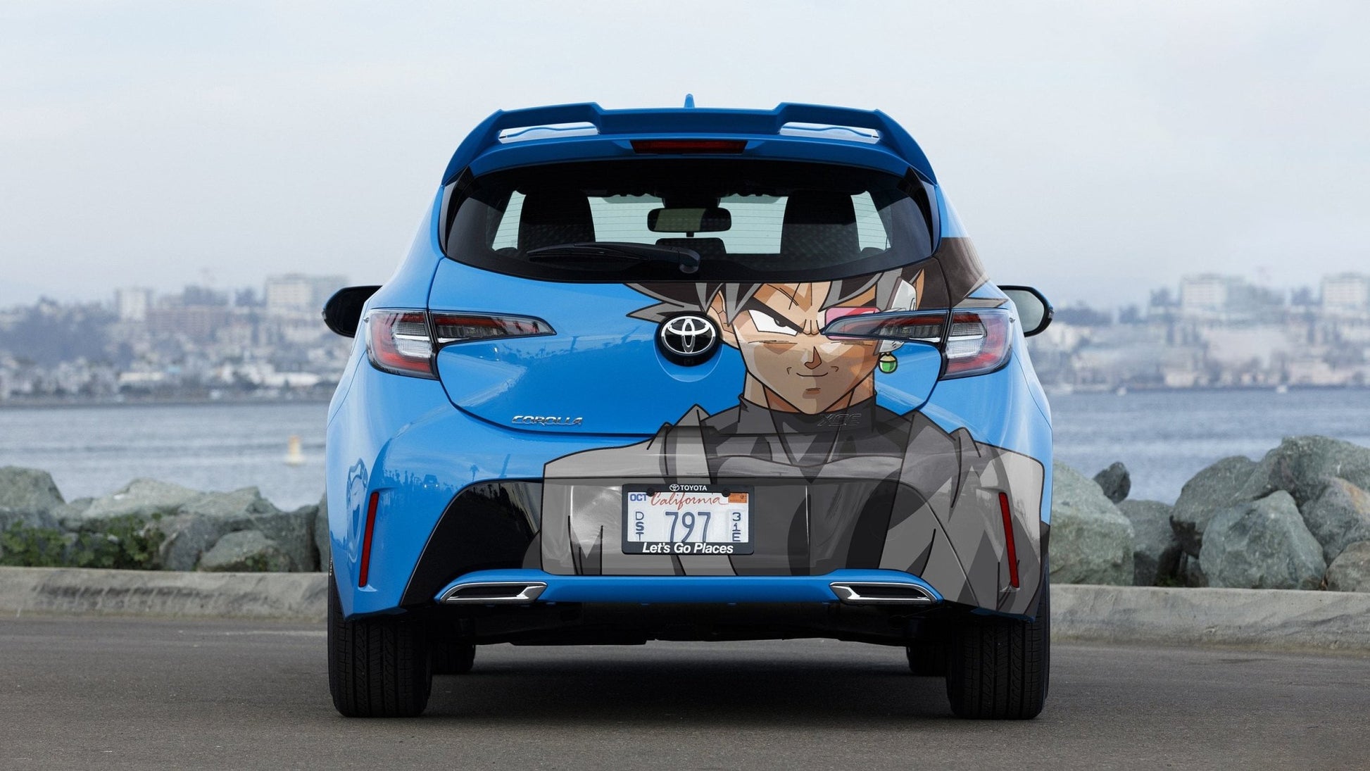 Bardook wrap on the trunk - Car Wrap Store