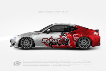 Harley Quinn【HQ-02】 - Car Wrap Store