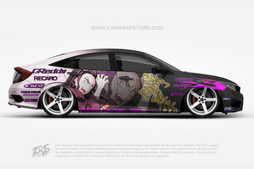 Kamado Nezuko Demon Slayer 【DS-05】 - Car Wrap Store