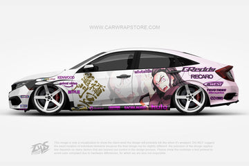 Kamado Nezuko Demon Slayer 【DS-05】 - Car Wrap Store