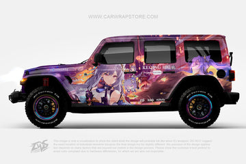 Keqing 刻晴 Genshin Impact【GI-07】 - Car Wrap Store