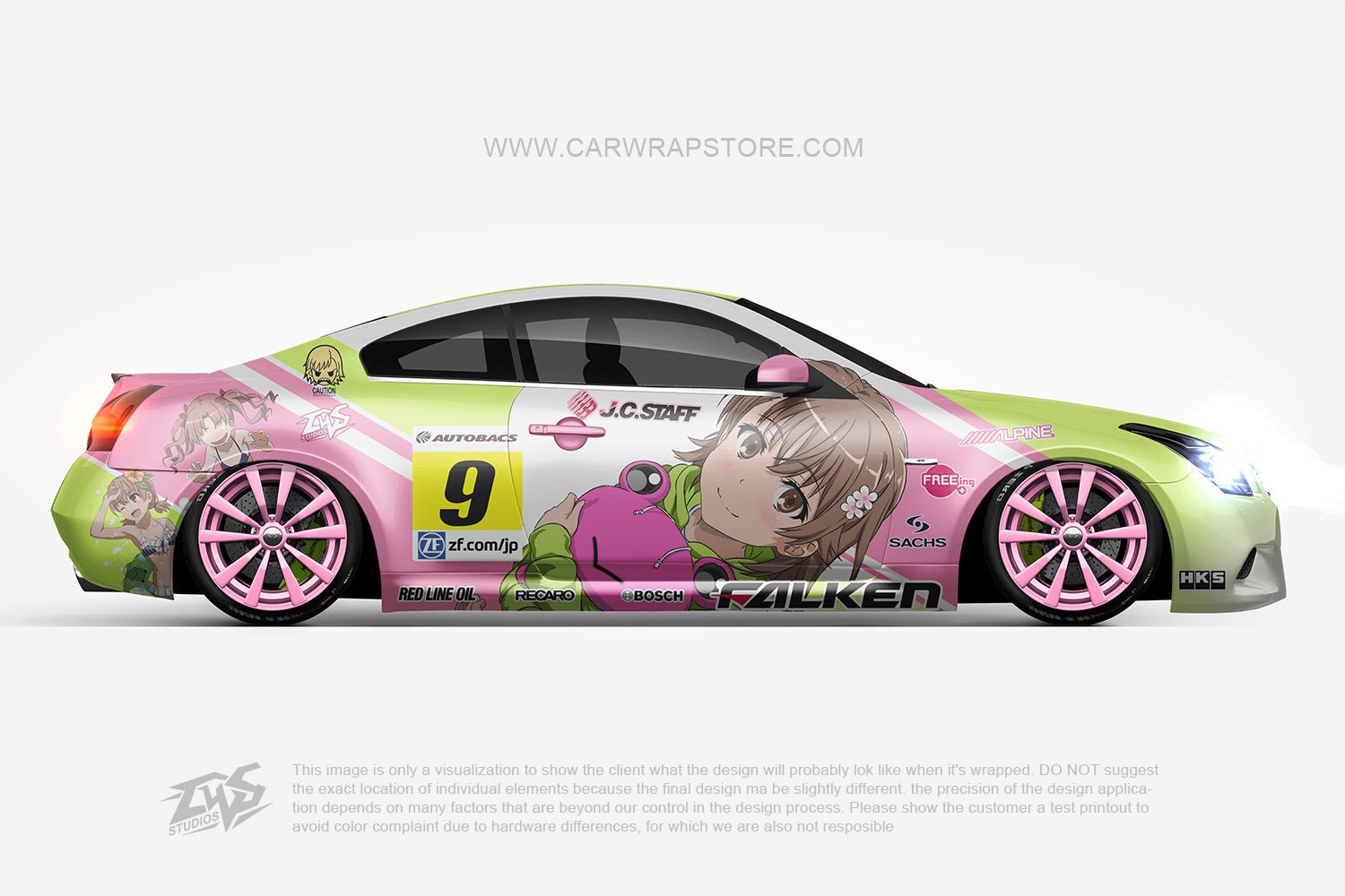 Misaka Mikoto 【MM-03】 - Car Wrap Store