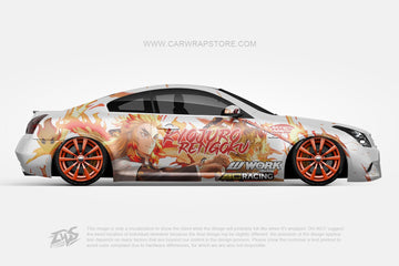 Rengoku Shinjuro Demon Slayer 【DS-08】 - Car Wrap Store