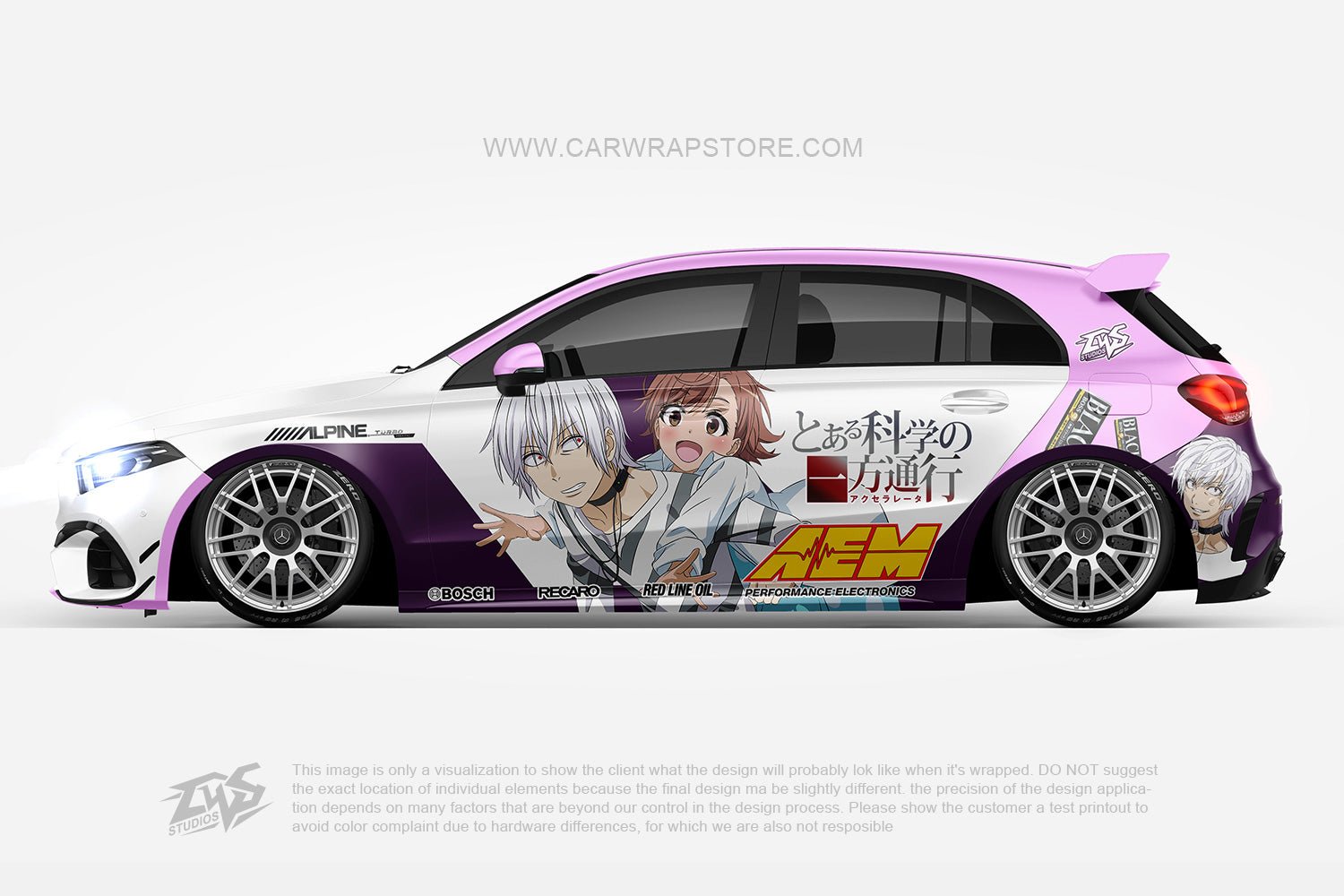 Accelerator A Certain Magical Index - Car Wrap Store