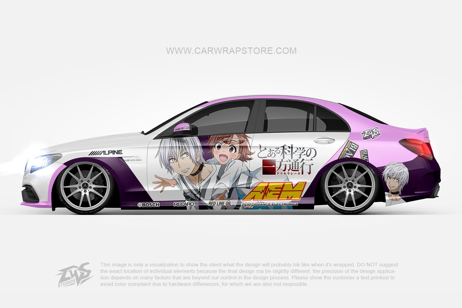 Accelerator A Certain Magical Index - Car Wrap Store