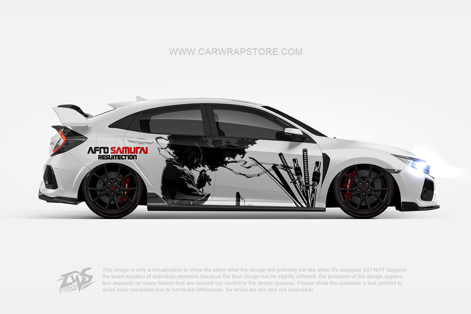 Afro Samurai【SA-03】 - Car Wrap Store