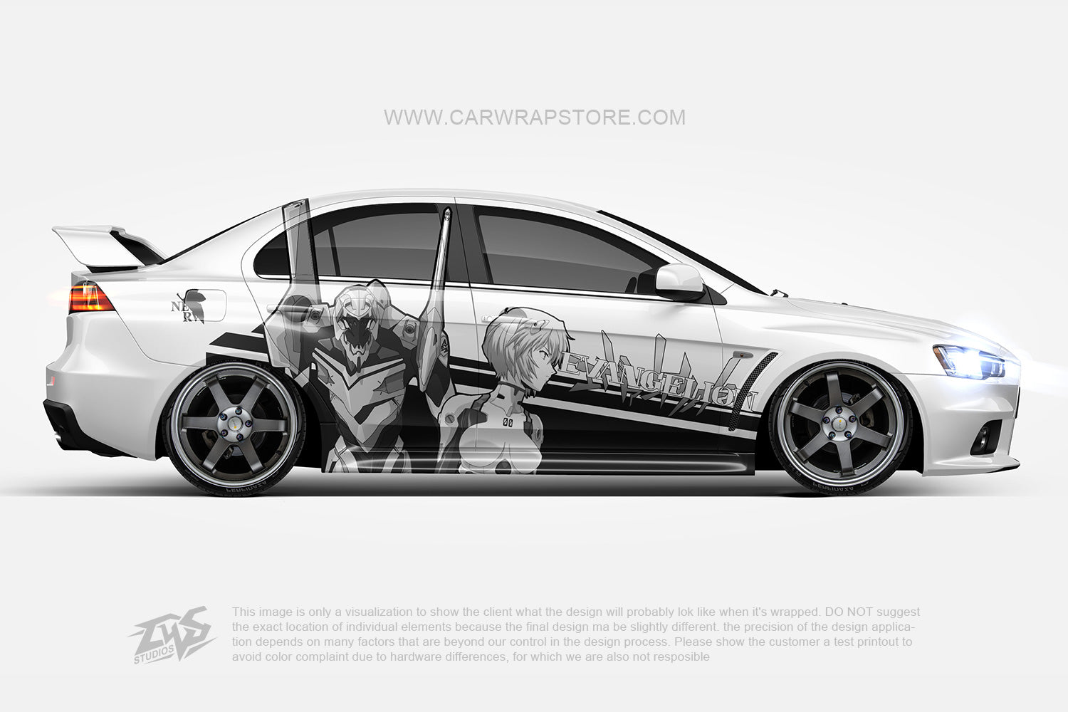 Ayanami Rei Neon Genesis Evangelion【EVA-12】 - Car Wrap Store