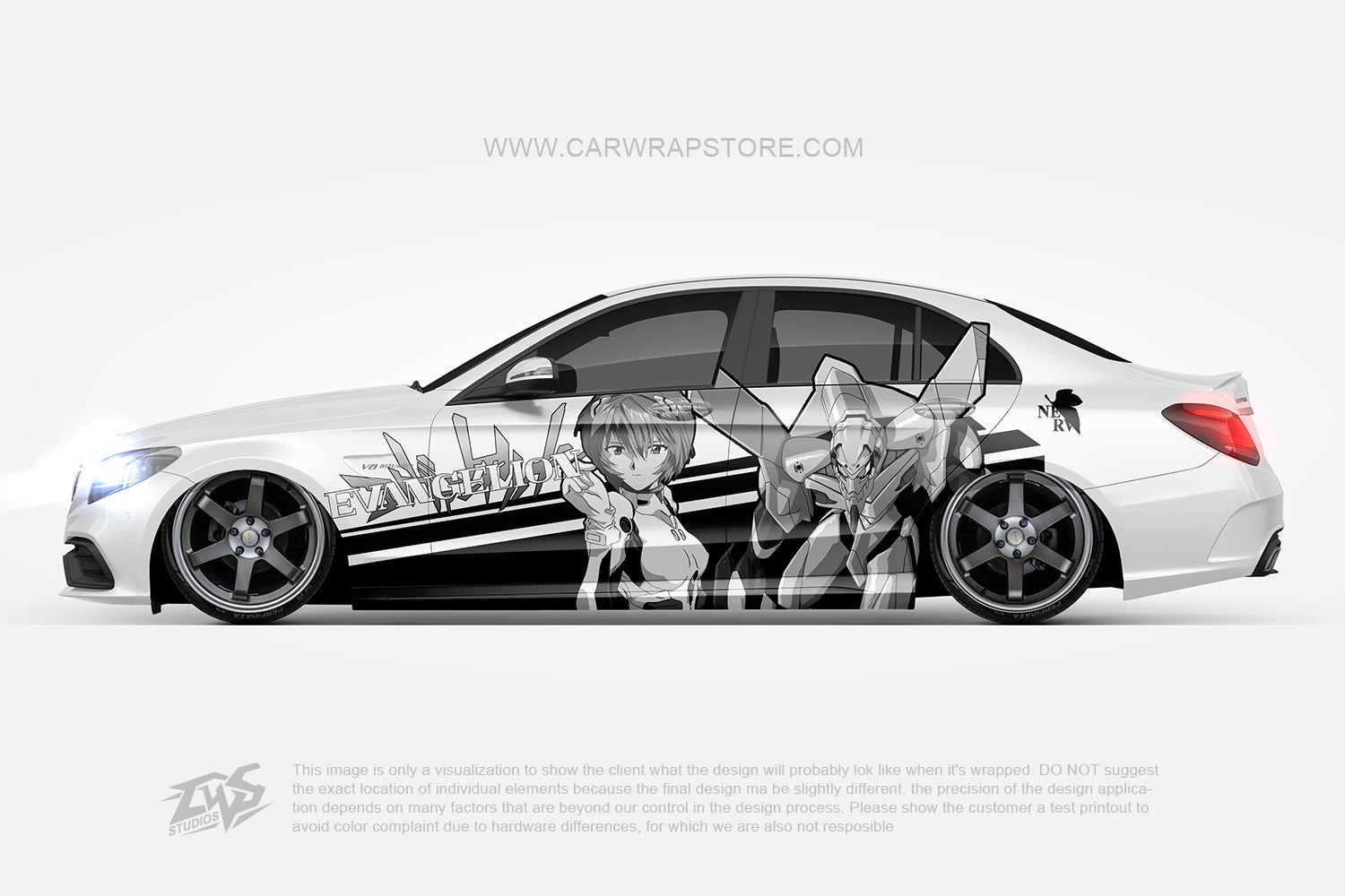 Ayanami Rei Neon Genesis Evangelion【EVA-12】 - Car Wrap Store