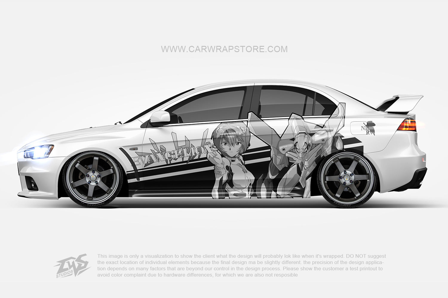 Ayanami Rei Neon Genesis Evangelion【EVA-12】 - Car Wrap Store