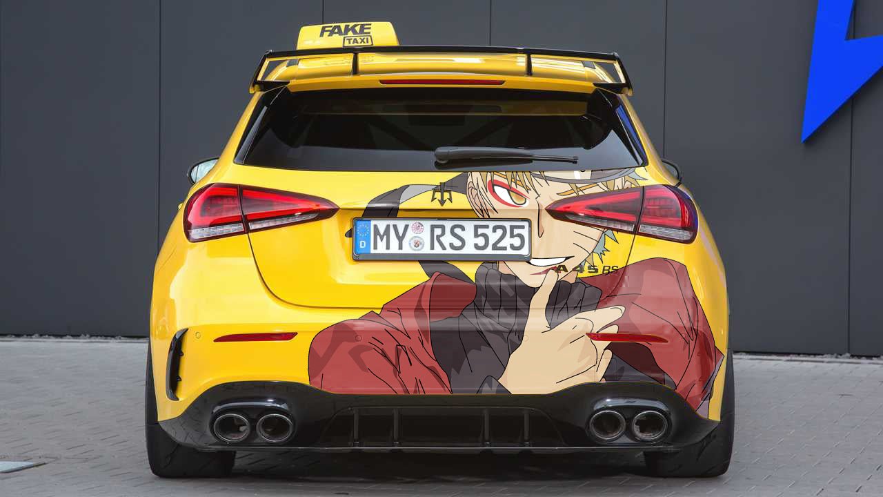 Bardook wrap on the trunk - Car Wrap Store