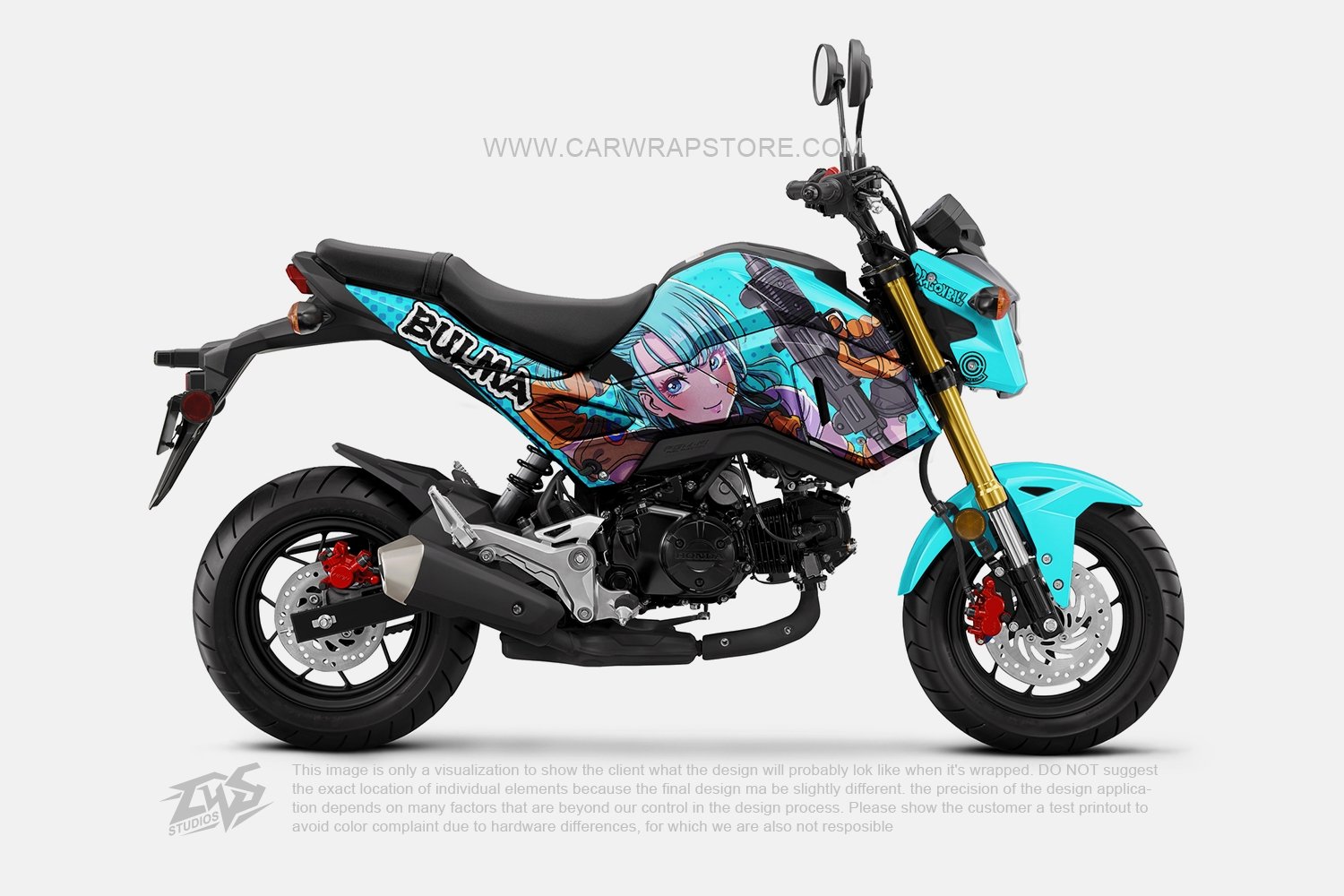Bulma DBZ【MT-23】 - Car Wrap Store