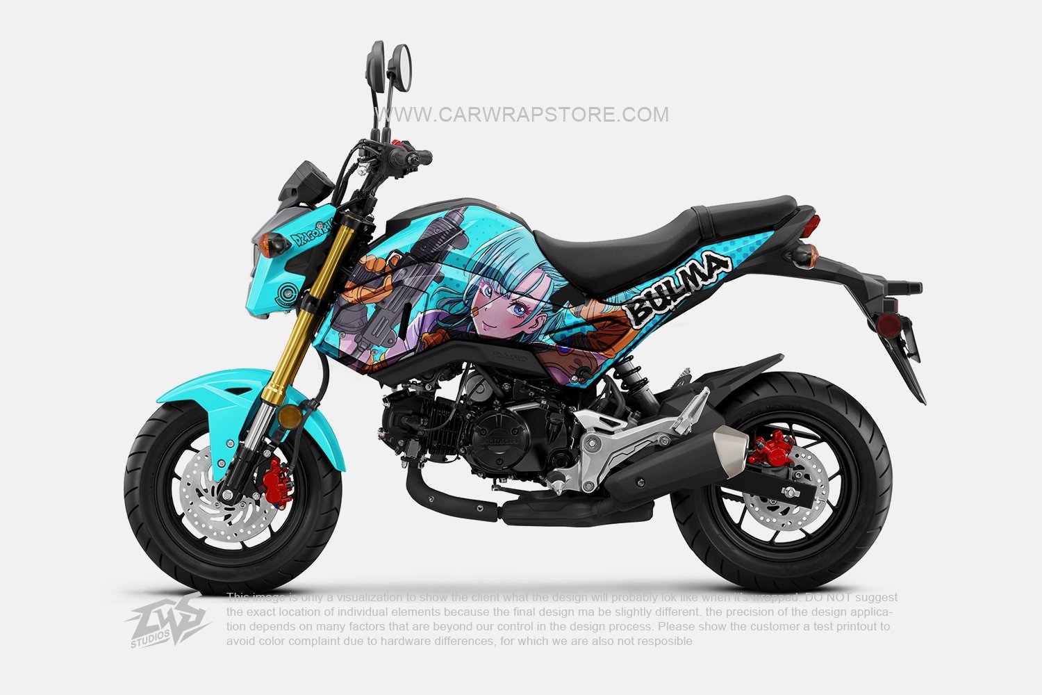 Bulma DBZ【MT-23】 - Car Wrap Store