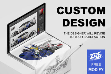 Customized on demand vehicle wrap