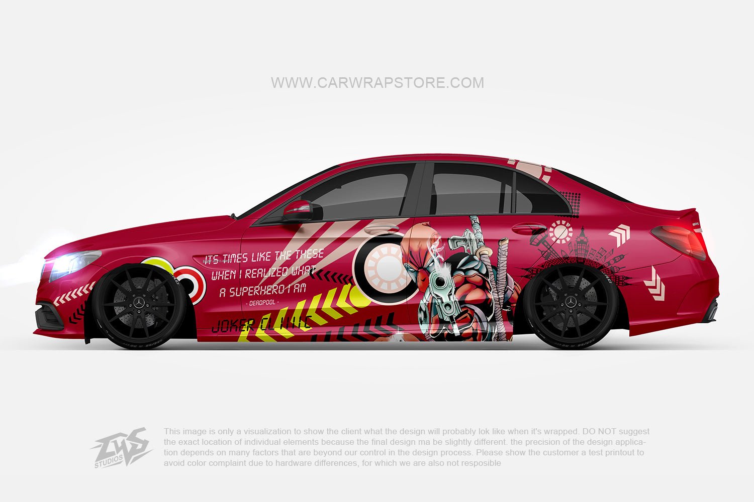 Deadpool【DP-4】 - Car Wrap Store