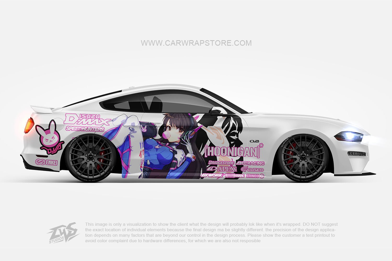 D.Va Overwatch【DVA-01】 - Car Wrap Store
