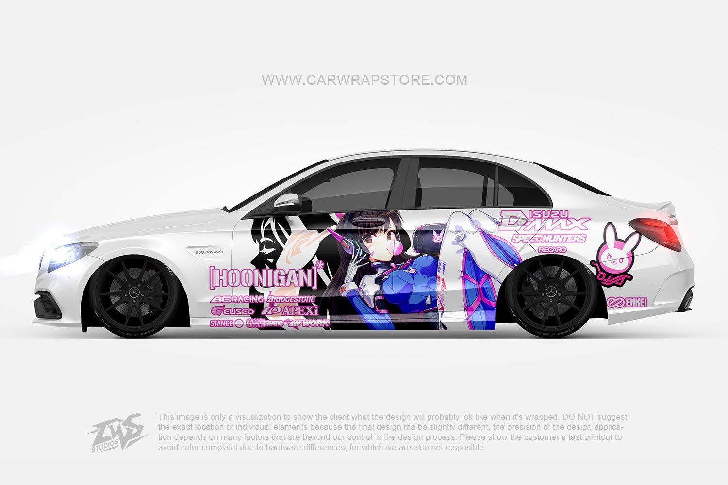 D.Va Overwatch【DVA-01】 - Car Wrap Store