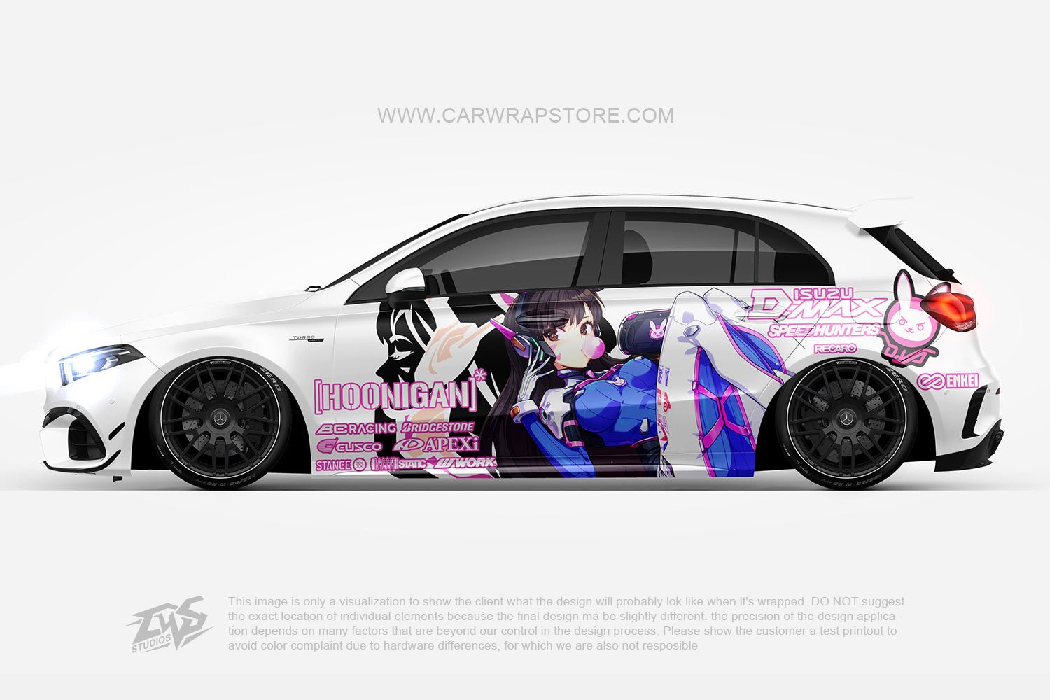 D.Va Overwatch【DVA-01】 - Car Wrap Store