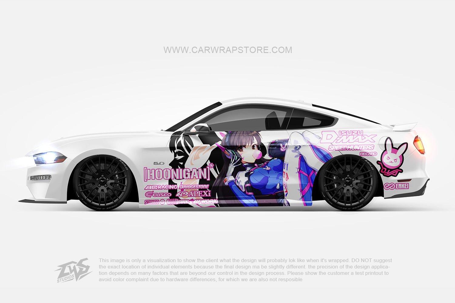 D.Va Overwatch【DVA-01】 - Car Wrap Store