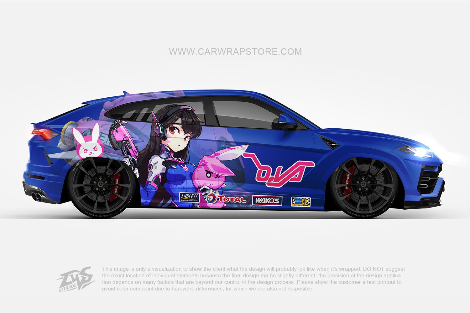 D.Va Overwatch【DVA-02】 - Car Wrap Store