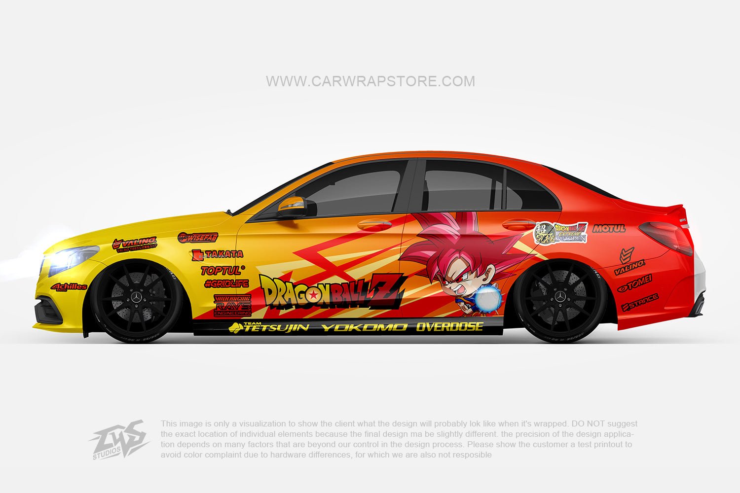 Goku Dragon Ball Z【DBZ-04】 - Car Wrap Store