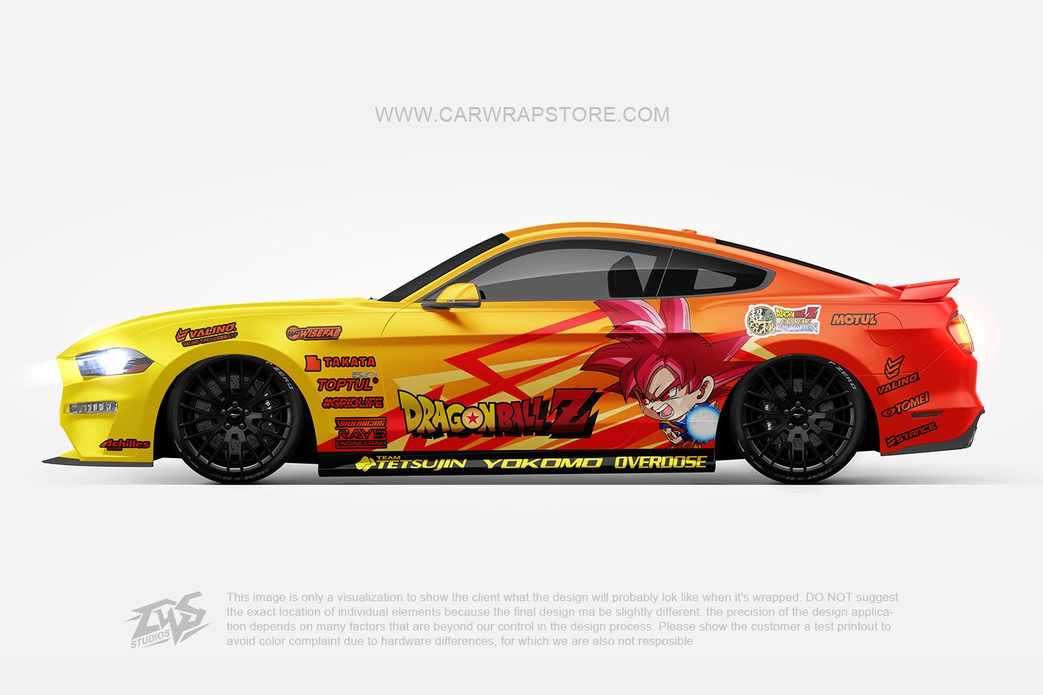 Goku Dragon Ball Z【DBZ-04】 - Car Wrap Store
