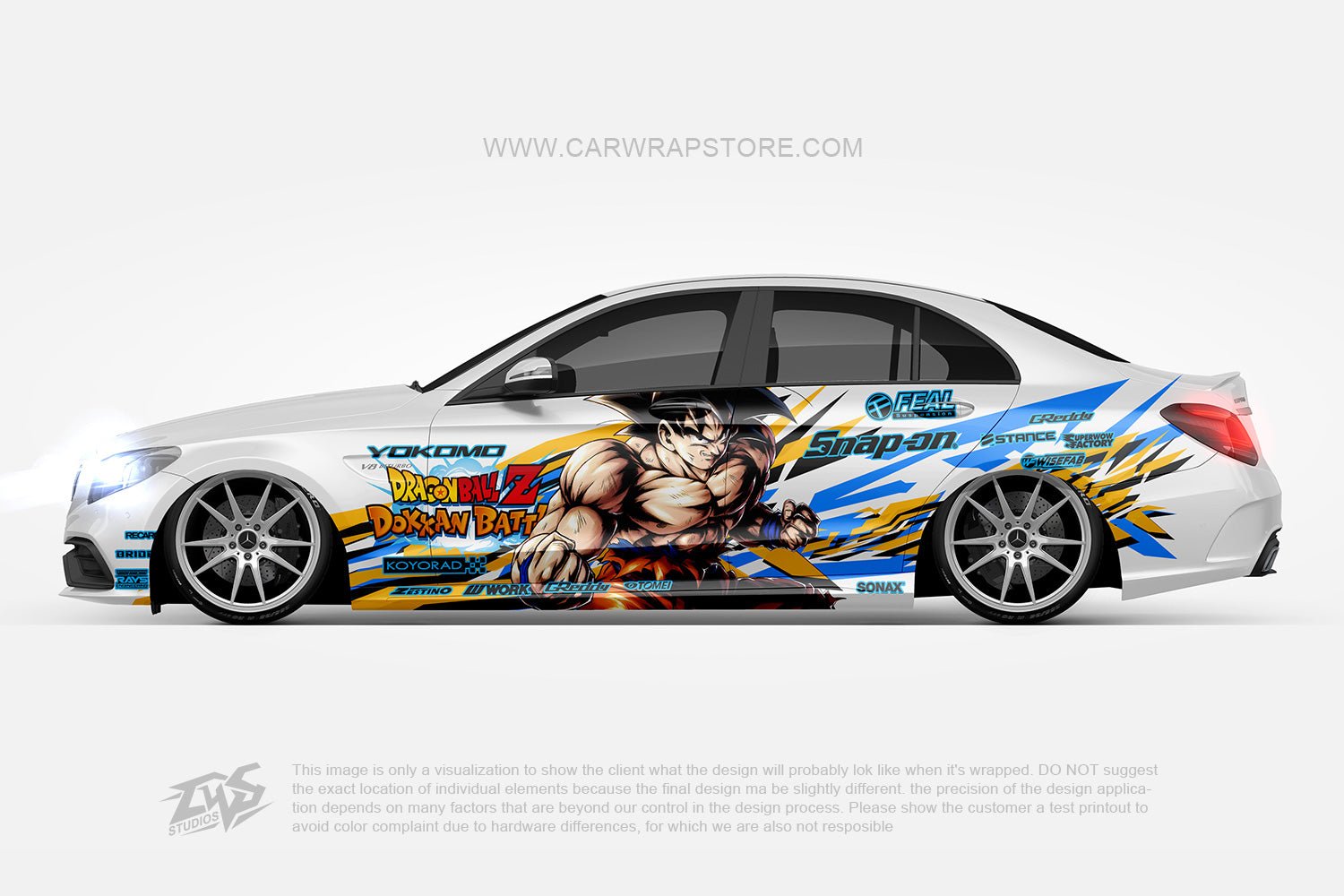 Goku Dragon Ball Z【DBZ-08】 - Car Wrap Store