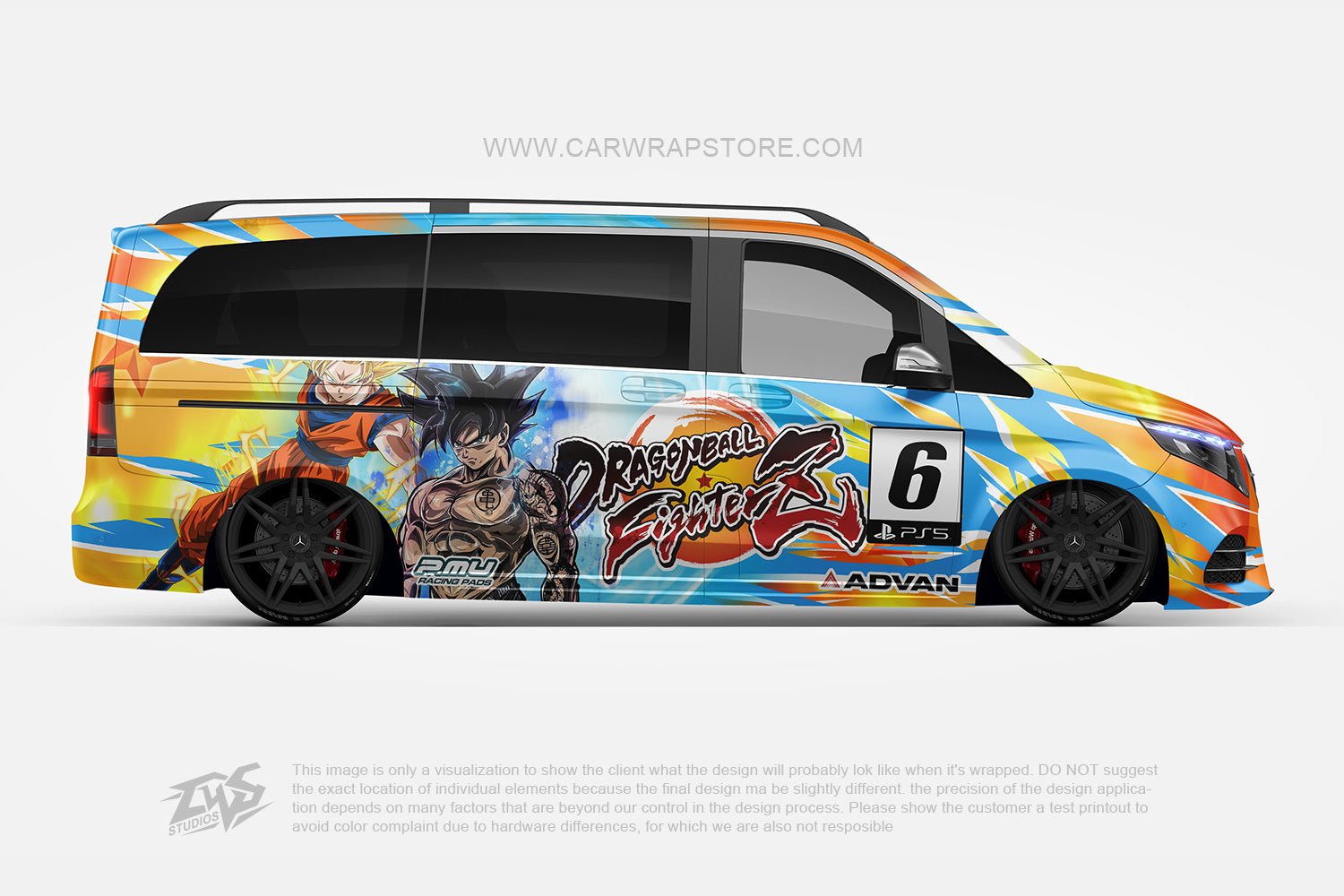 Goku Dragon Ball Z【DBZ-13】 - Car Wrap Store