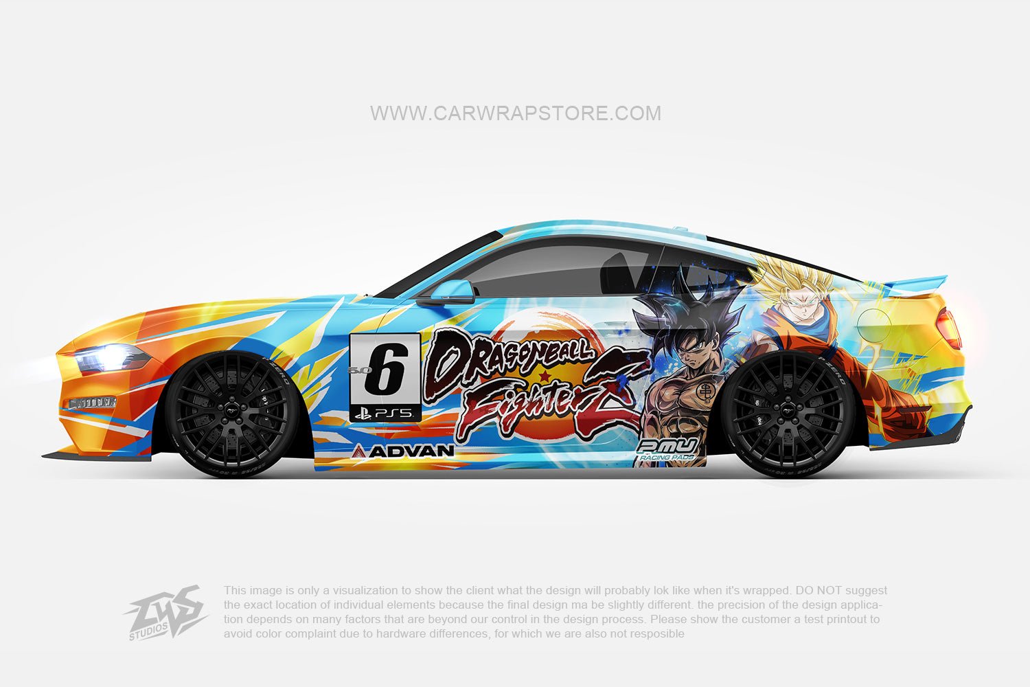 Goku Dragon Ball Z【DBZ-13】 - Car Wrap Store