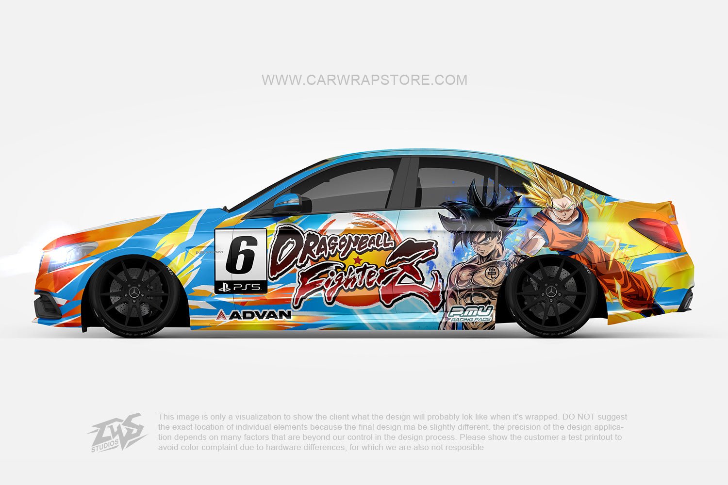 Goku Dragon Ball Z【DBZ-13】 - Car Wrap Store