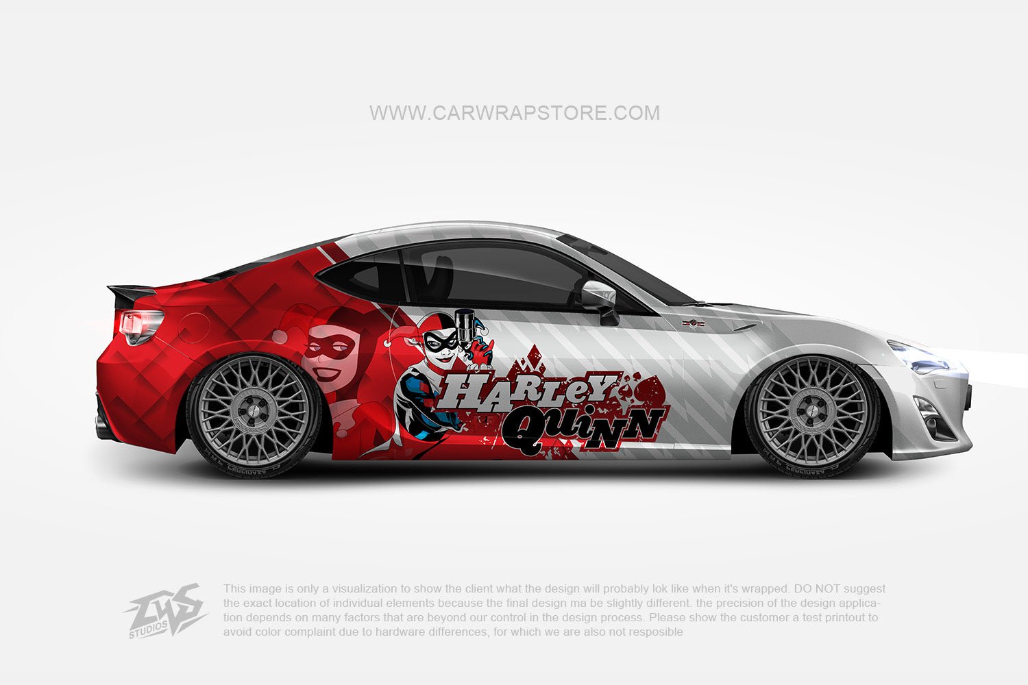 Harley Quinn【HQ-02】 - Car Wrap Store