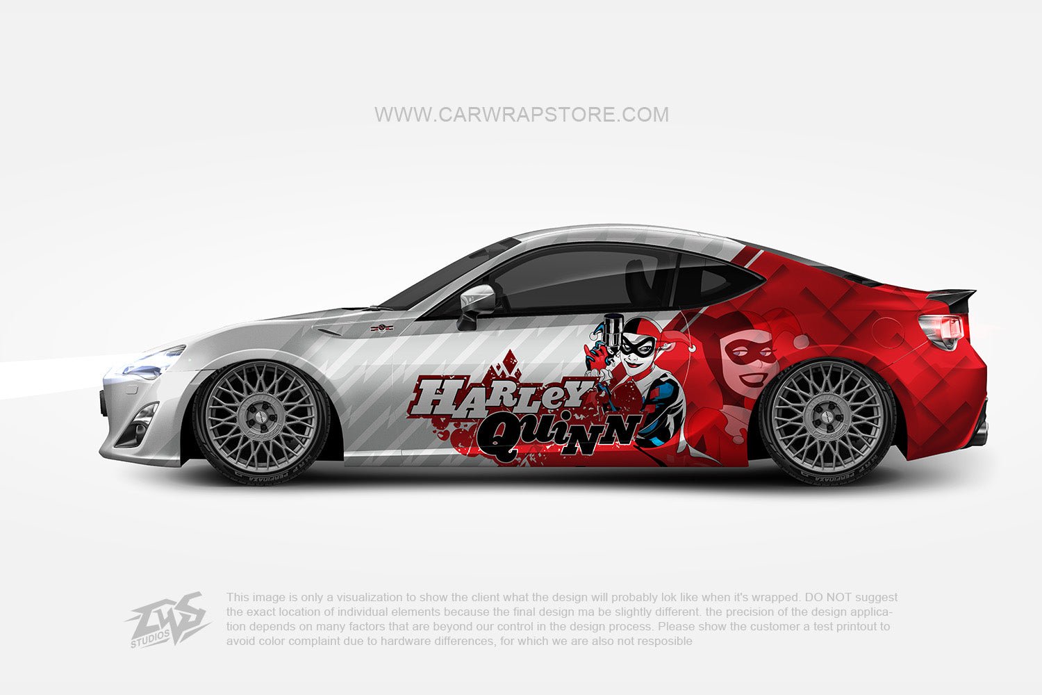 Harley Quinn【HQ-02】 - Car Wrap Store