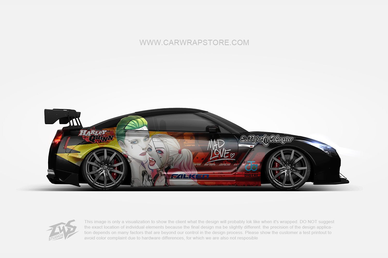 Harley Quinn【HQ-03】 - Car Wrap Store