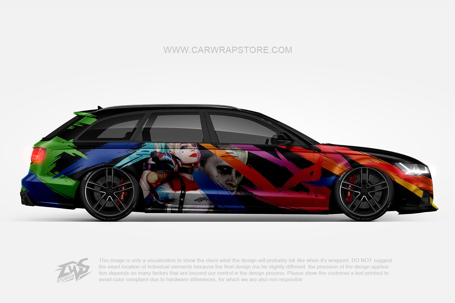 Harley Quinn【HQ-04】 - Car Wrap Store