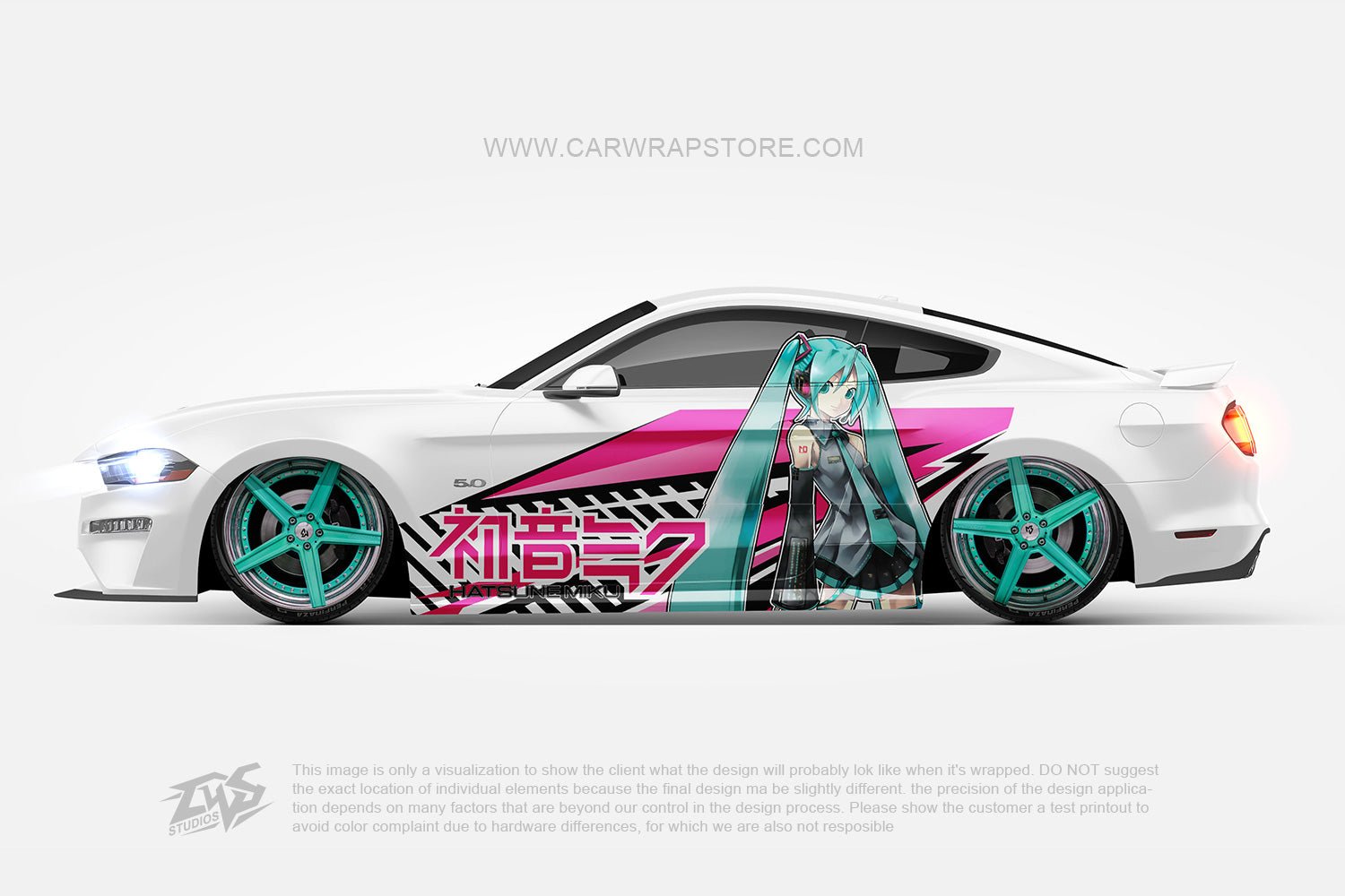 Hatsune Miku【HM-02】 - Car Wrap Store