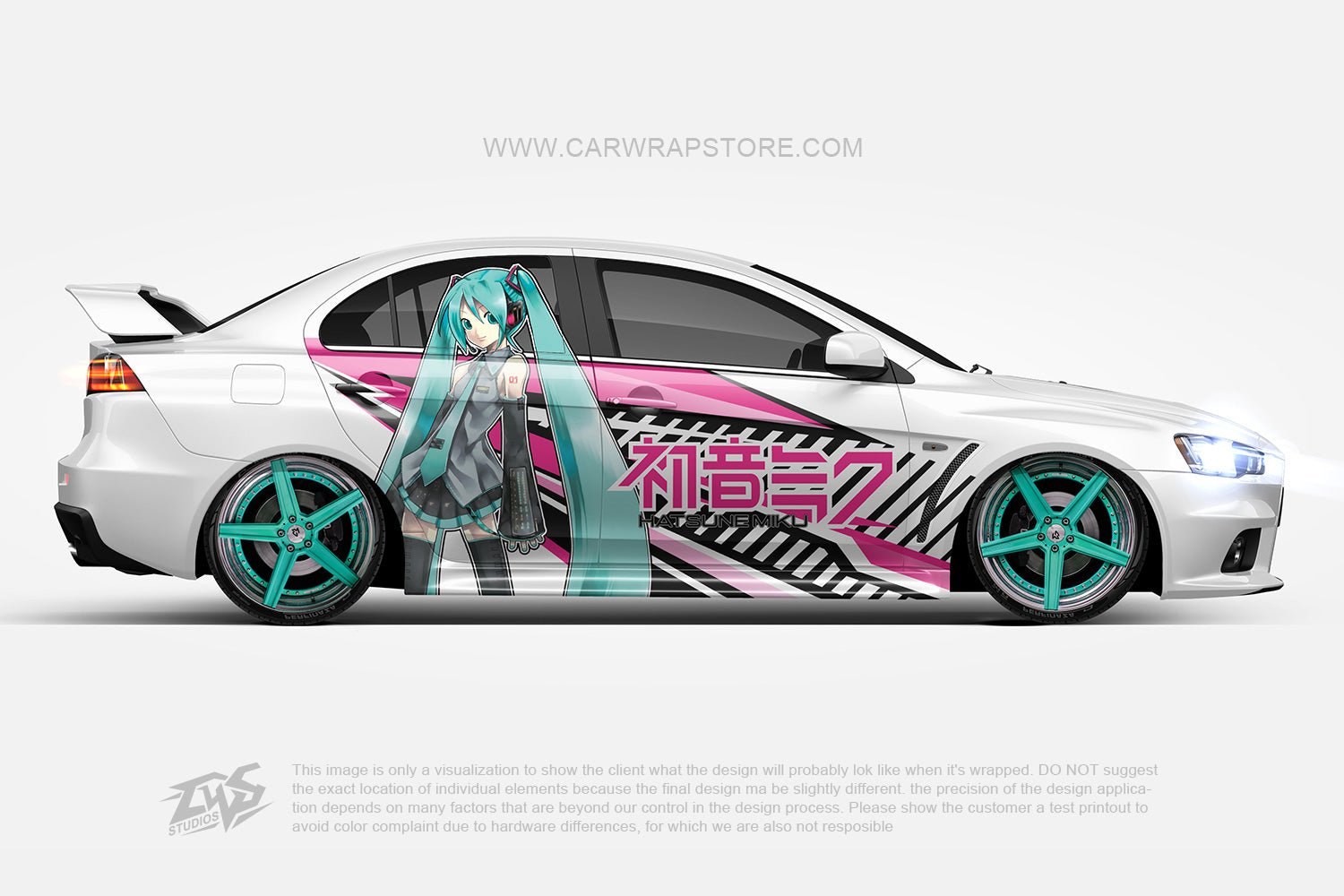Hatsune Miku【HM-02】 - Car Wrap Store