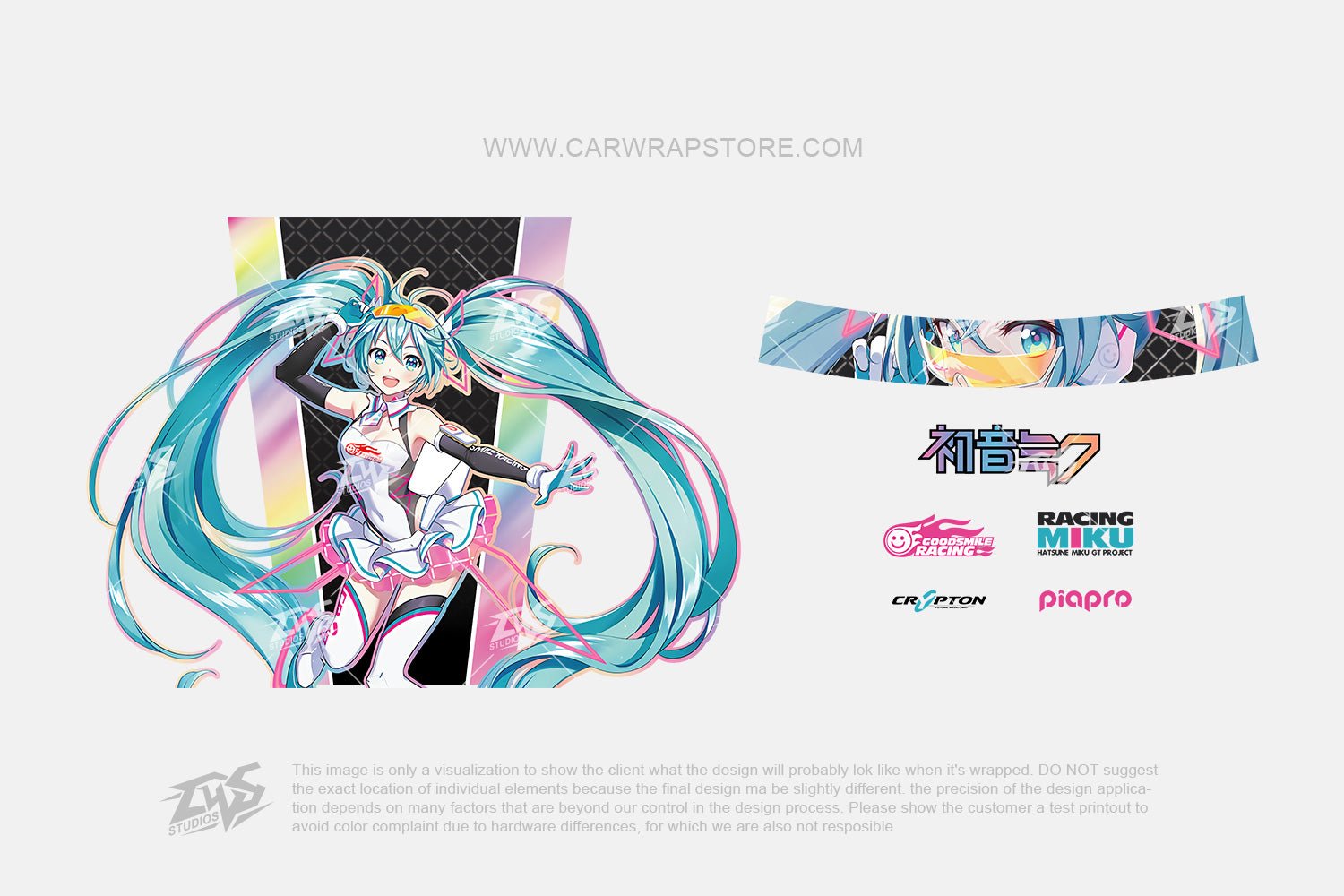 Hatsune Miku【HM-03】 - Car Wrap Store