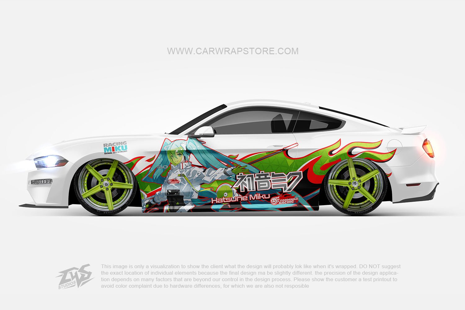 Hatsune Miku【HM-04】 - Car Wrap Store