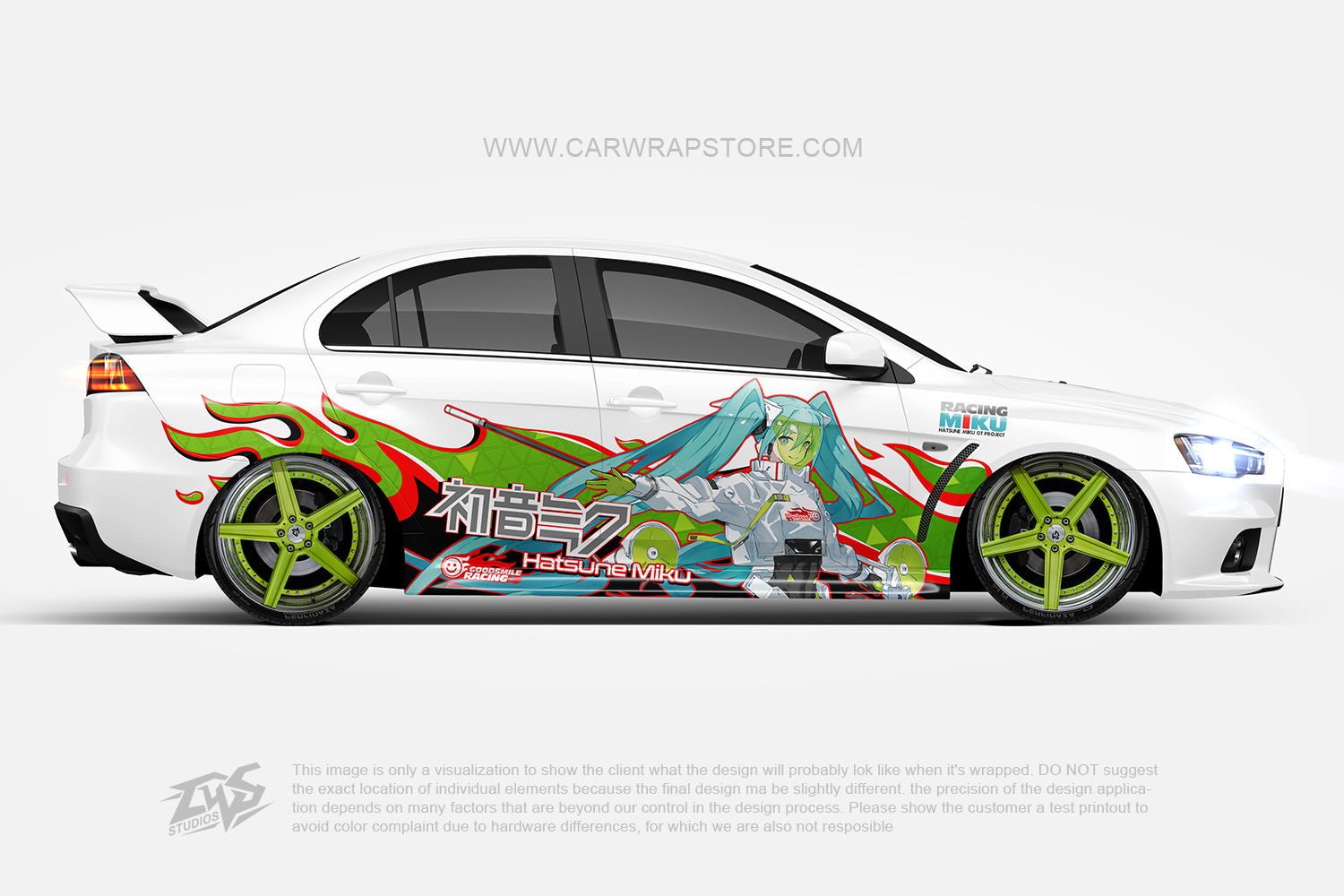 Hatsune Miku【HM-04】 - Car Wrap Store