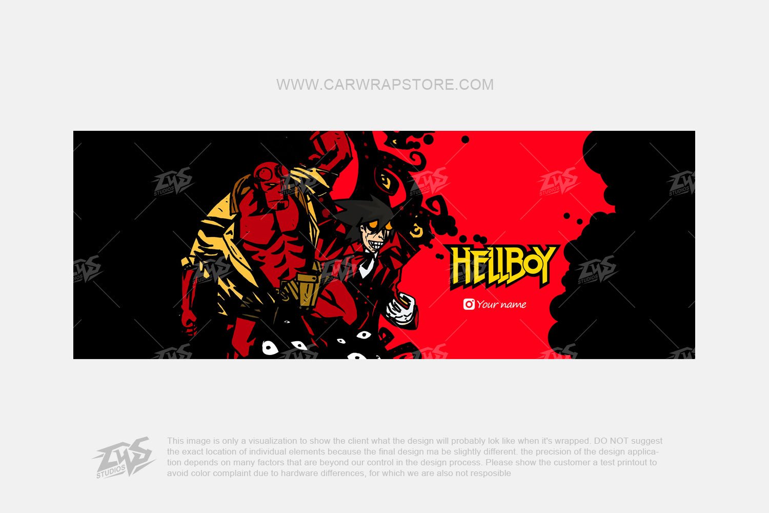 Hellboy【HB-02】 - Car Wrap Store