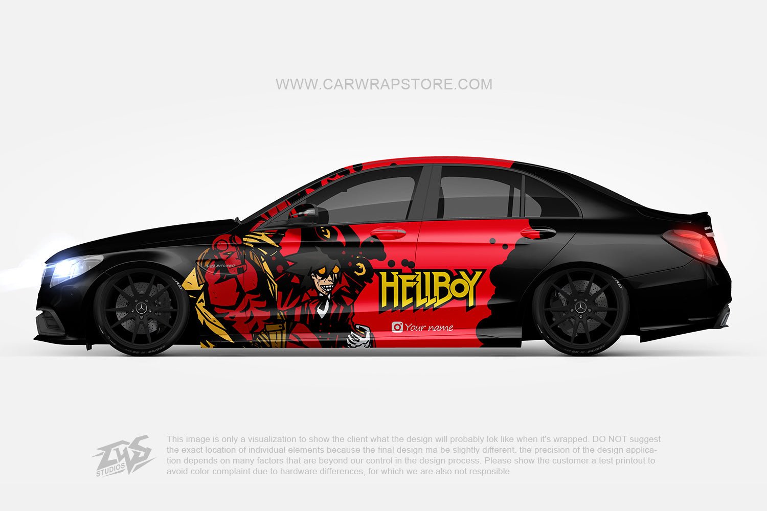 Hellboy【HB-02】 - Car Wrap Store