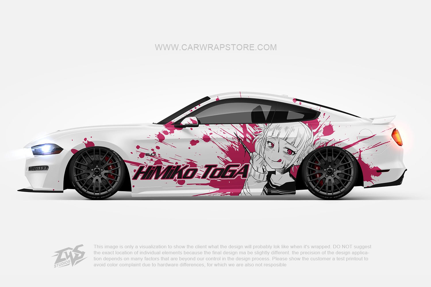 Izuku Midoriya My Hero Academia ITASHA anime car wrap vinyl stickers ...