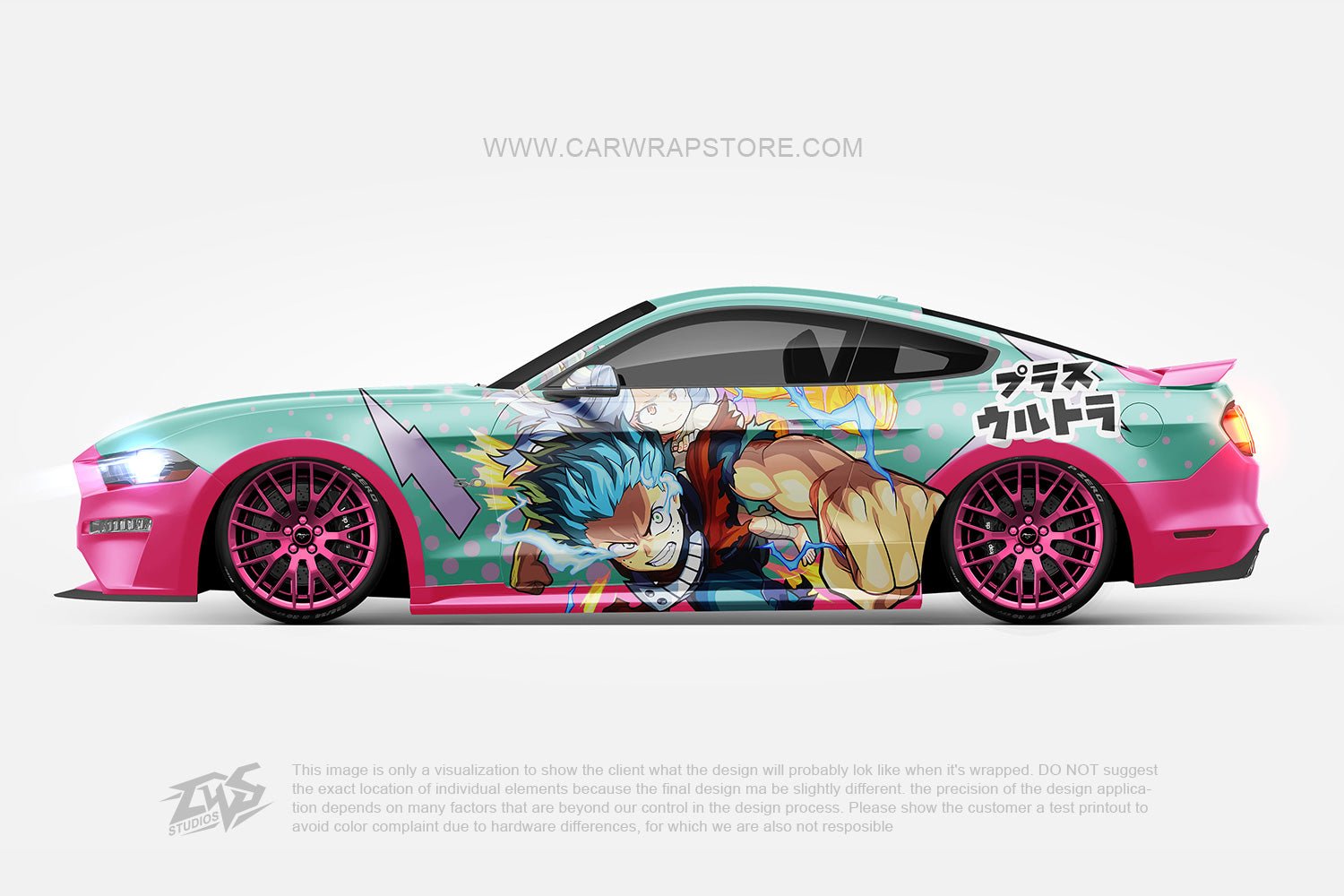 Izuku Midoriya My Hero Academia【MHA-04】 - Car Wrap Store