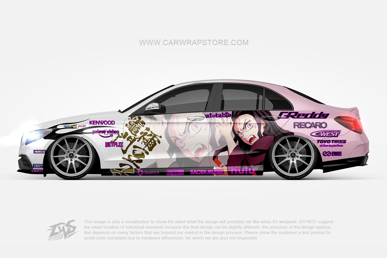 Kamado Nezuko Demon Slayer 【DS-05】 - Car Wrap Store