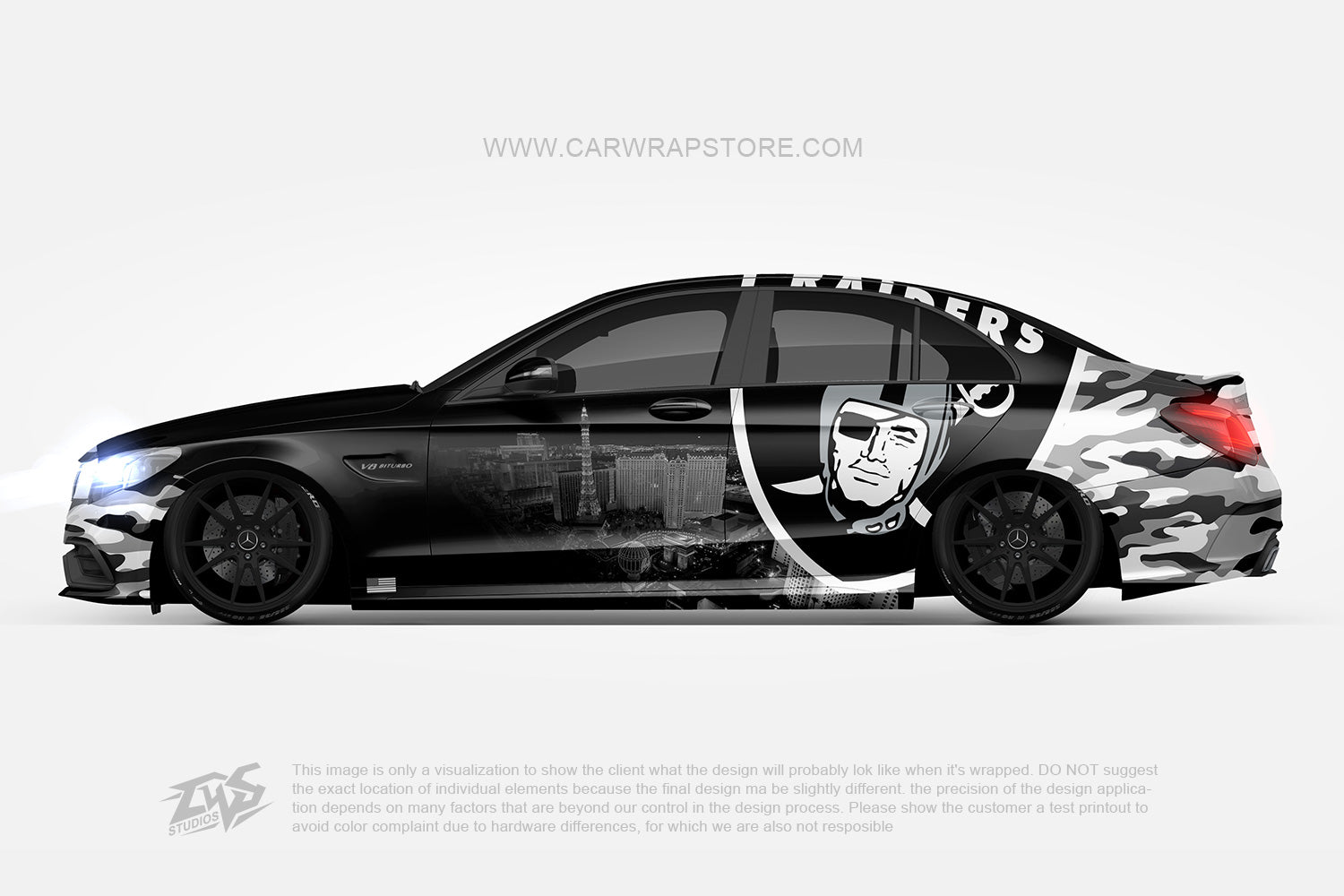 Las Vegas Raiders【NFL-07】 - Car Wrap Store