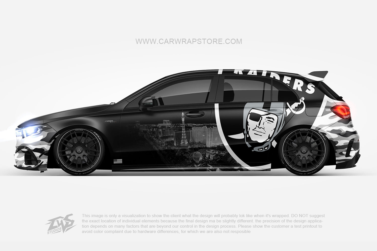 Las Vegas Raiders【NFL-07】 - Car Wrap Store