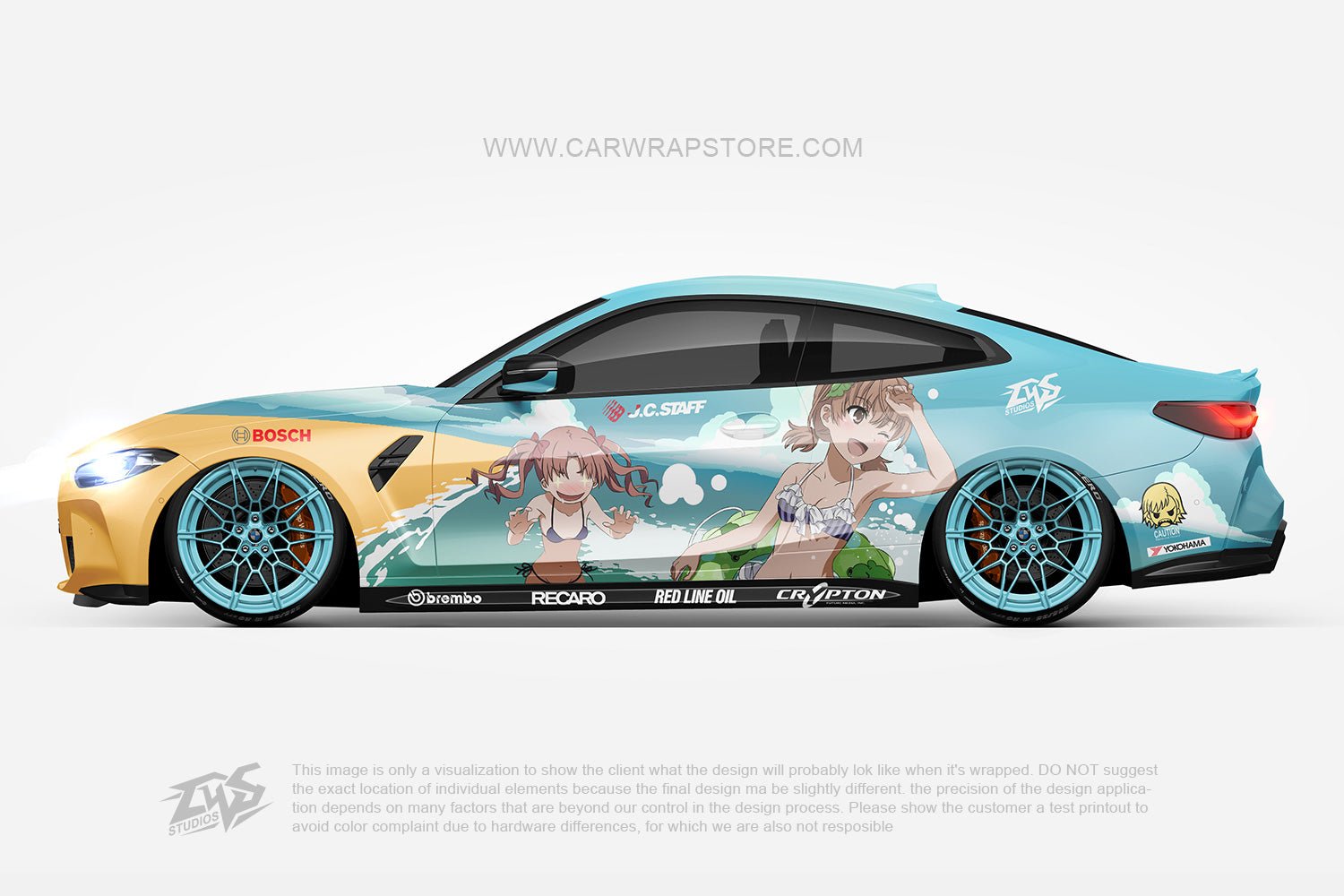Misaka Mikoto 【MM-01】 - Car Wrap Store