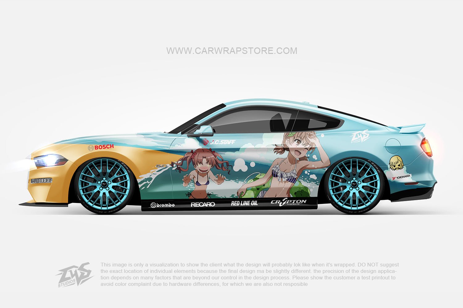 Misaka Mikoto 【MM-01】 - Car Wrap Store