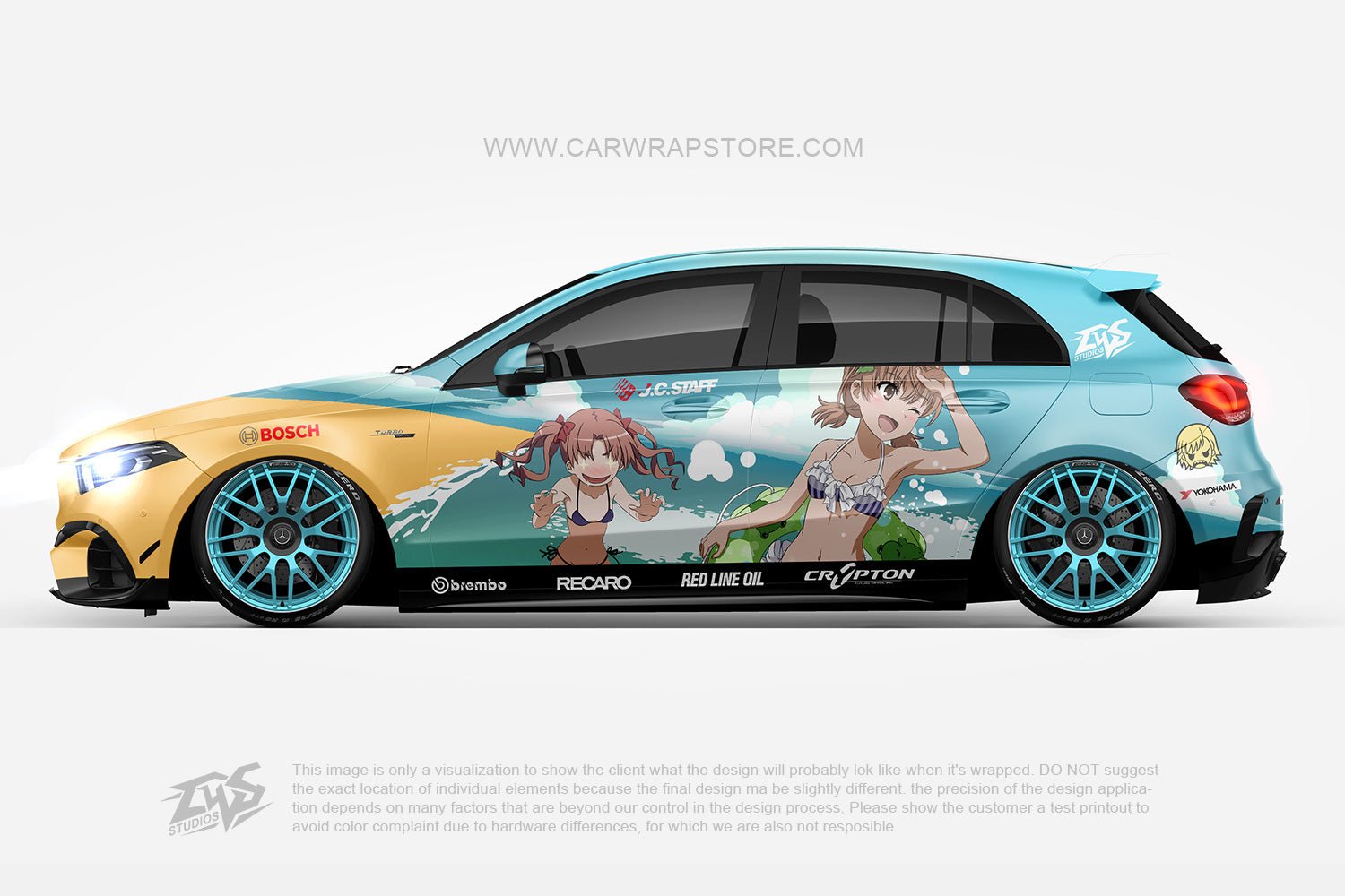 Misaka Mikoto 【MM-01】 - Car Wrap Store